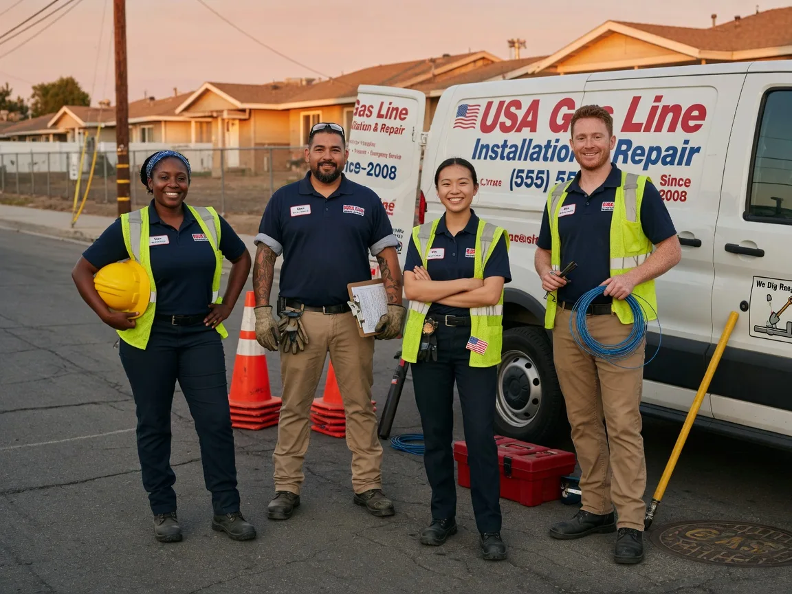 Gas Line Installation company in Vincent, KY
